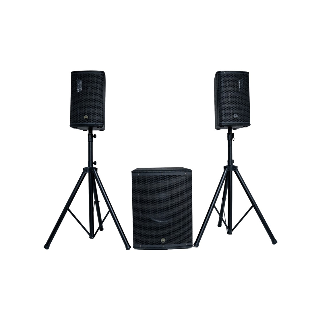 PowerWorks MERCURY P15.2 MKII Portable PA System(Stands)