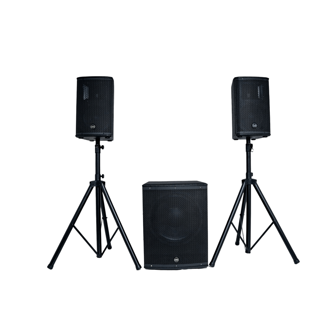 PowerWorks MERCURY P15.2 MKII Portable PA System(Stands)