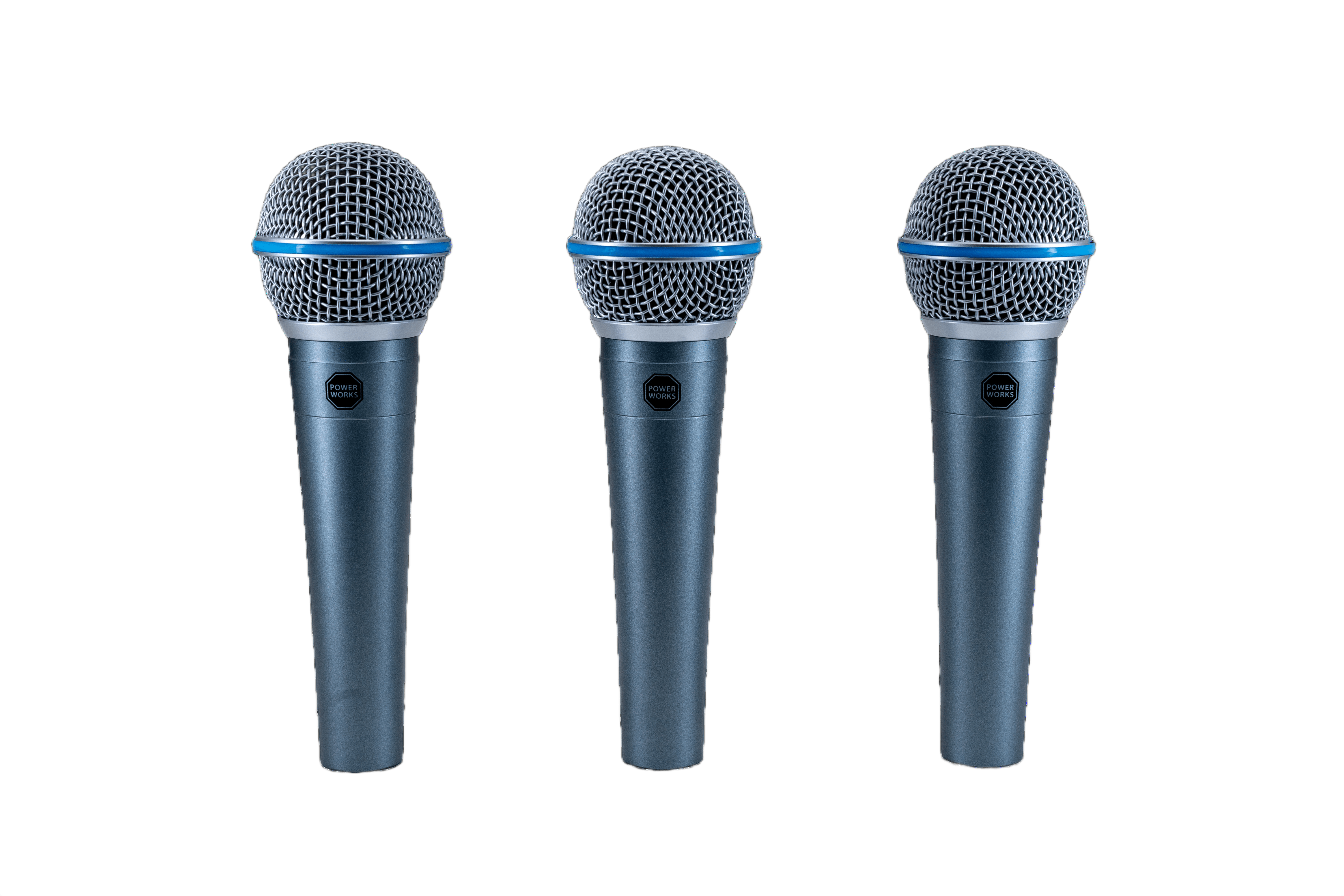 Powerworks PW-385 Dynamic Vocal Microphone KIT