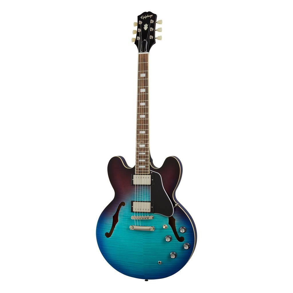 Epiphone EIES335F-BBB ES335 Figured SEMI-Hollowbody Blueberry Burst