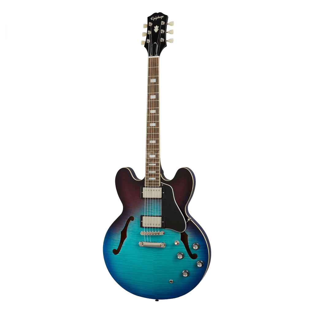 Epiphone EIES335F-BBB ES335 Figured SEMI-Hollowbody Blueberry Burst