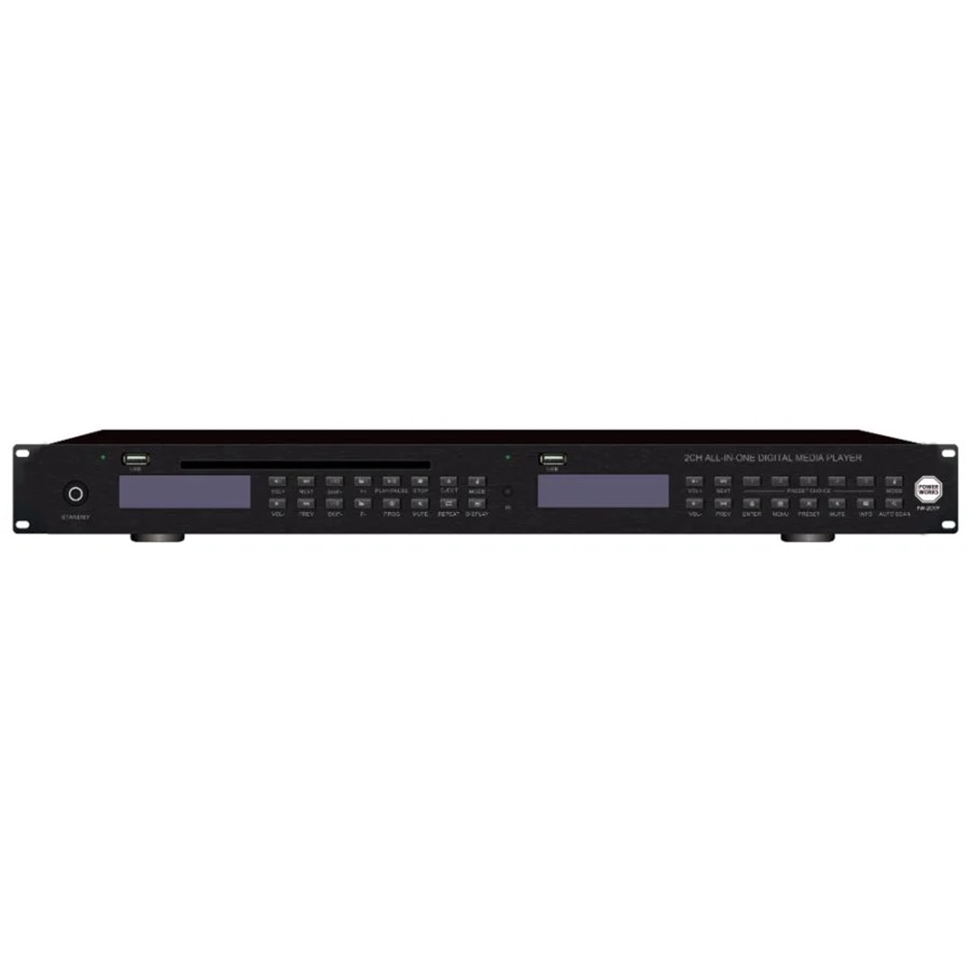 Powerworks PW-2CMP 2 Channel ALL-IN-ONE Media Player