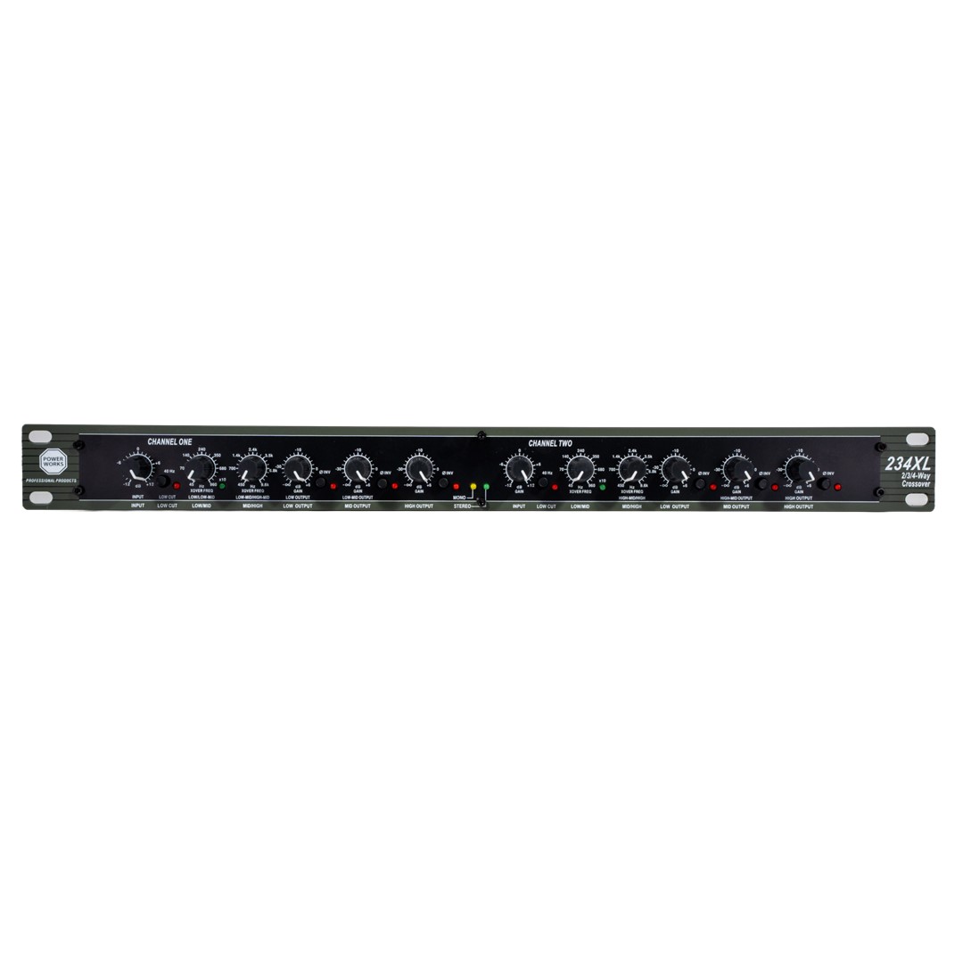 Powerworks PW-CX234 3-WAY Active Crossover
