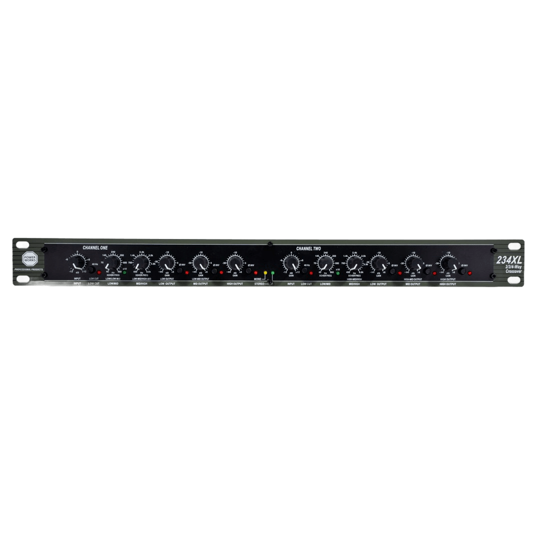 Powerworks PW-CX234 3-WAY Active Crossover