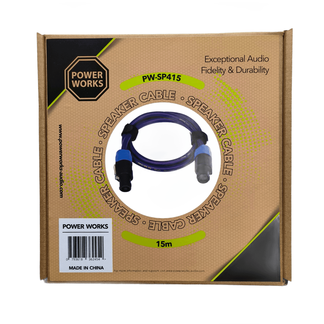 Powerworks PW-SP415 15M Speakon TO Speakon Cable