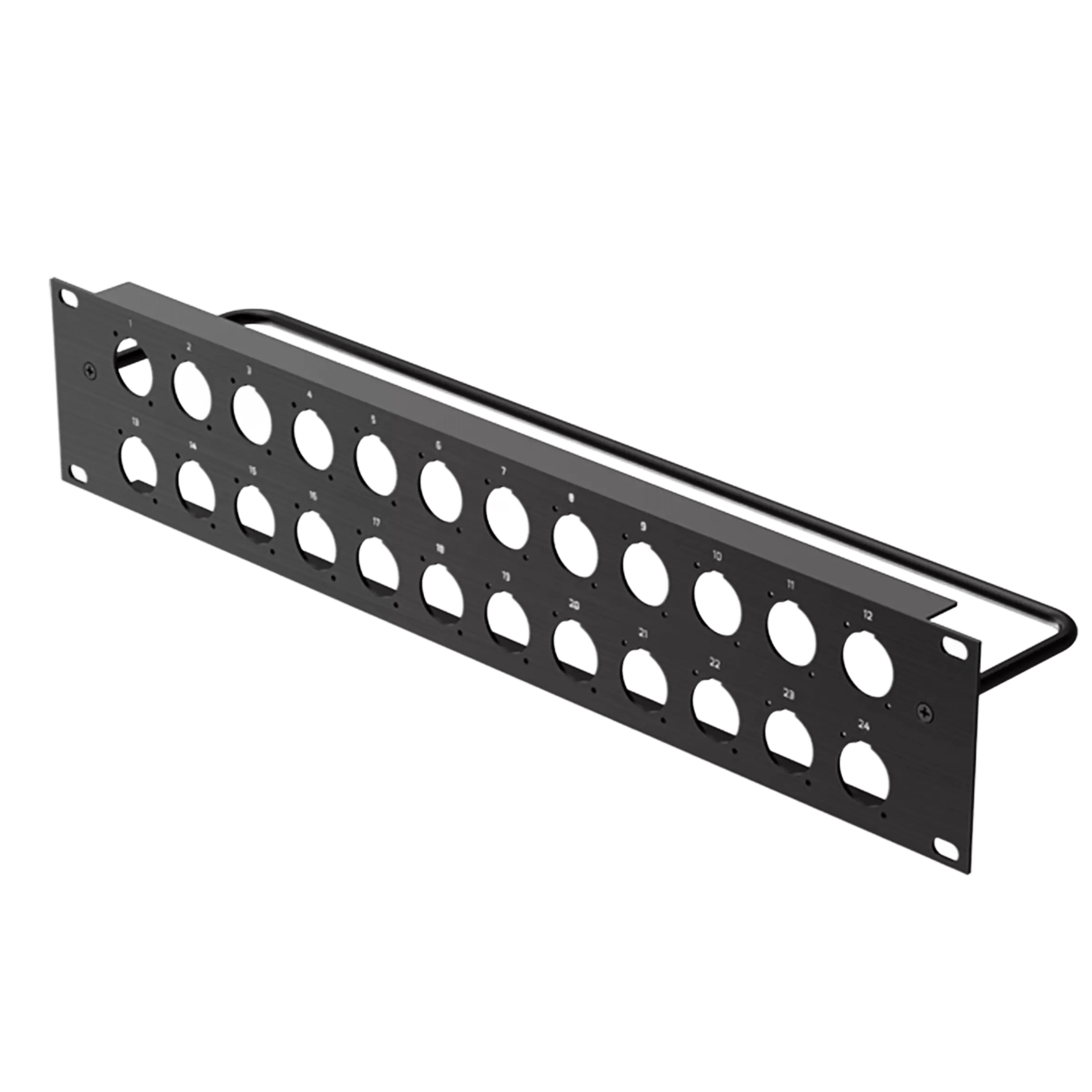 Roxtone 19” RACK Panel 24 HOLE 2U D SIZE