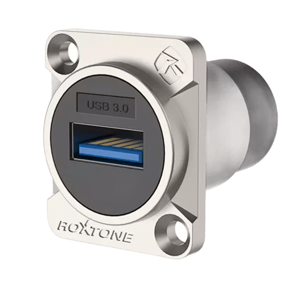 Roxtone Connector USB 3 Chassis Mount Female