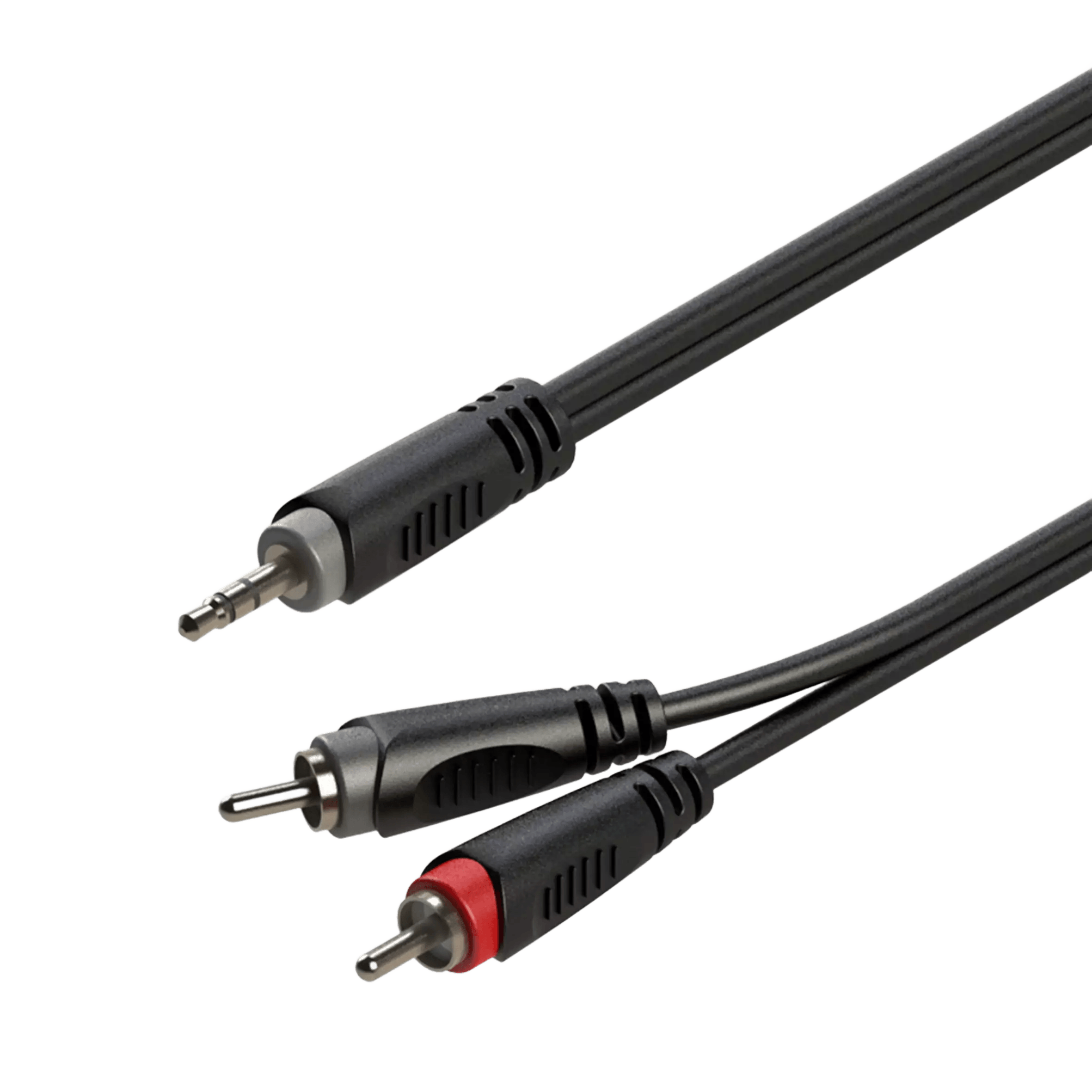 Roxtone Samurai Series Signal LEAD 3.5MM Stereo MALE  2X RCA MALE 2M