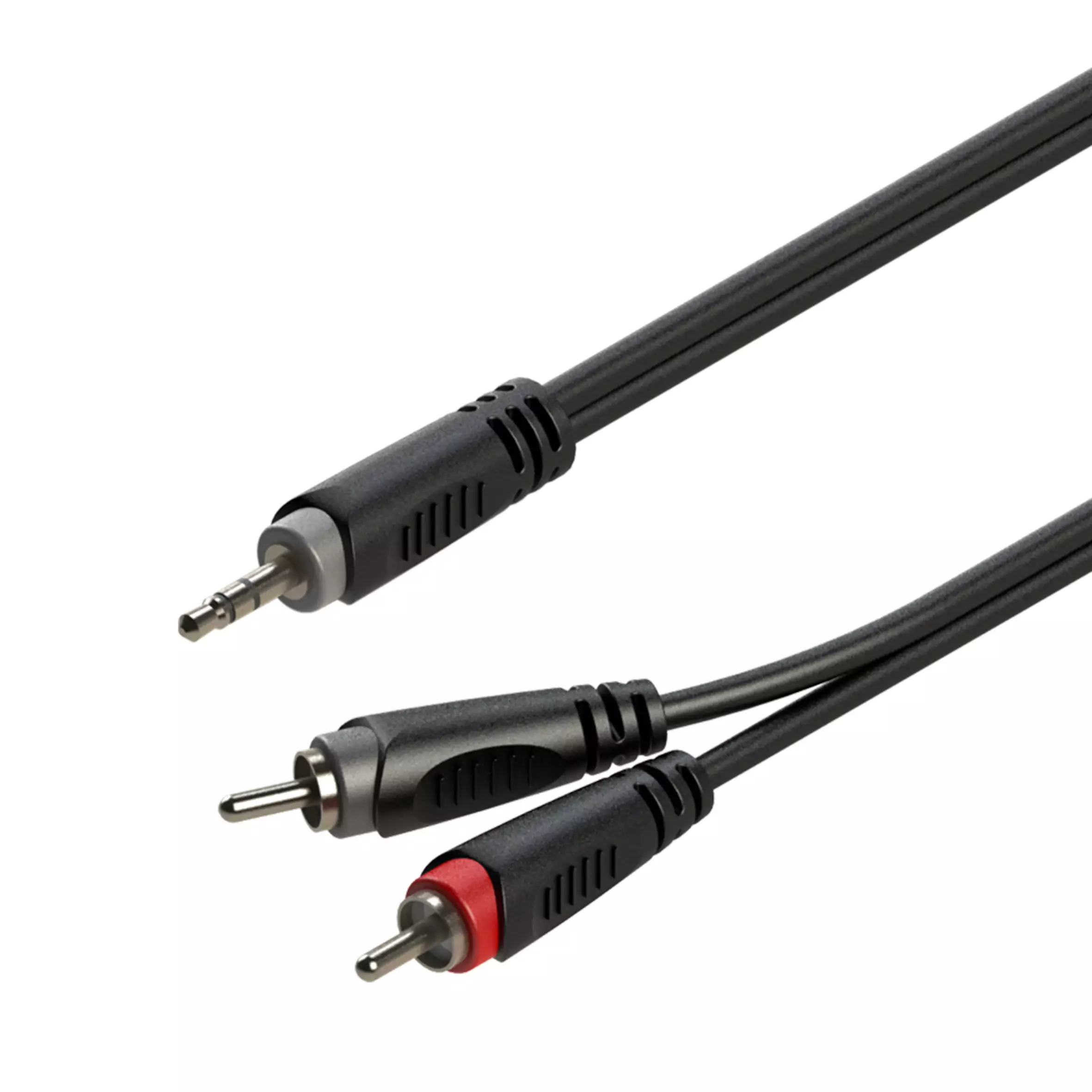 Roxtone Samurai Series Signal LEAD 3.5MM Stereo MALE 2X RCA MALE 2M