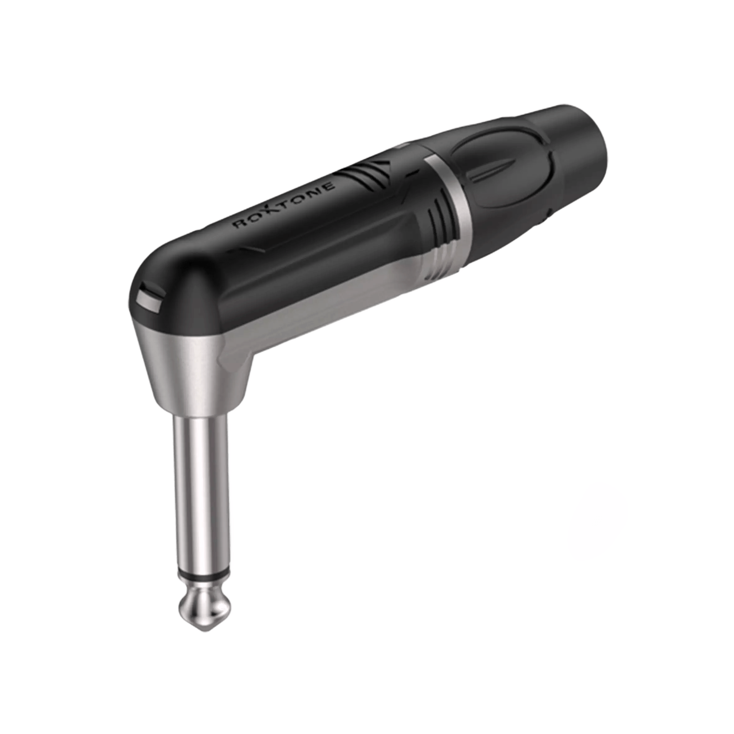 ROXTONE CONNECTOR 6.3mm MONO MALE RIGHT ANGLE