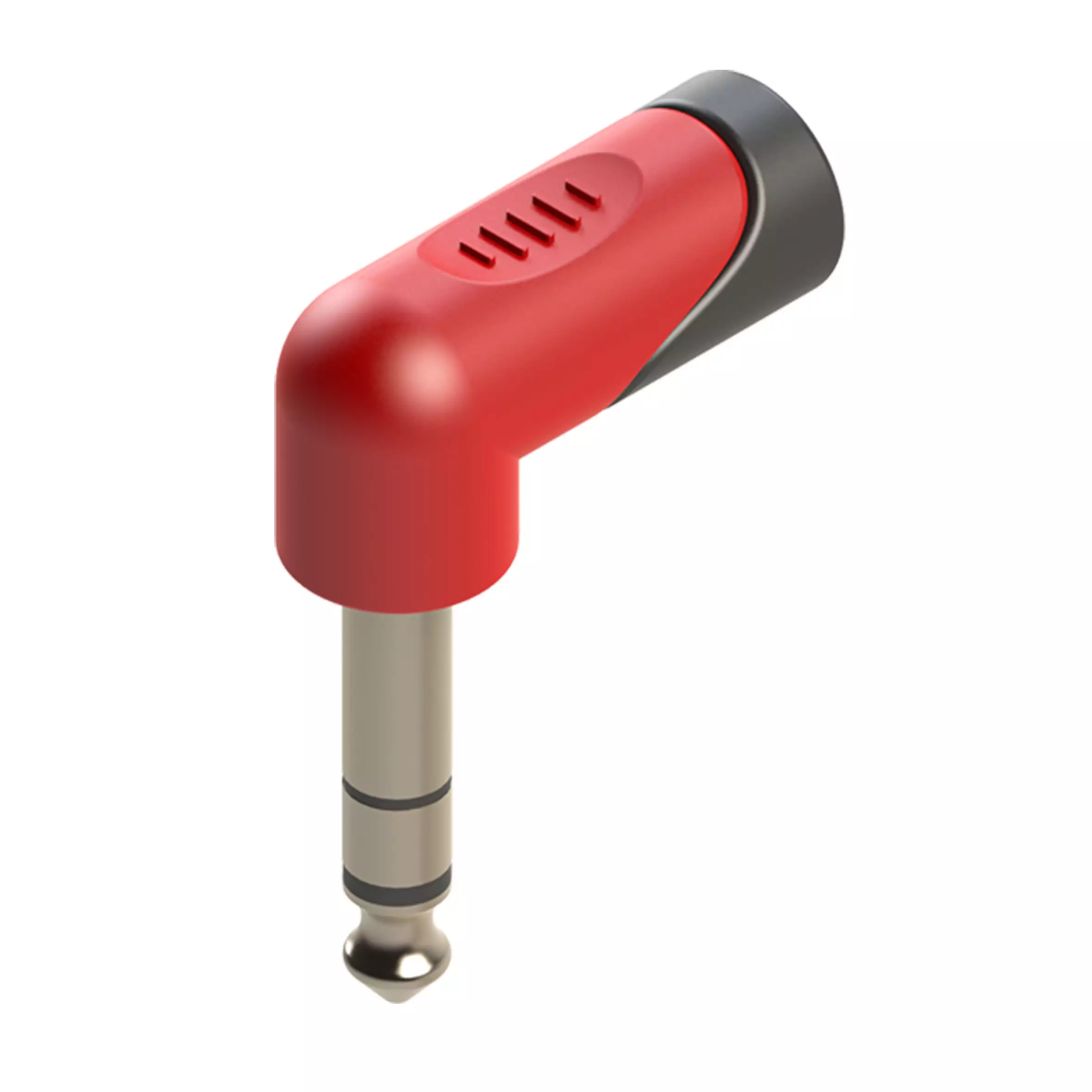 Roxtone Adaptor 6.3MM Stereo MALE 3.5MM Stereo Female Right Angle