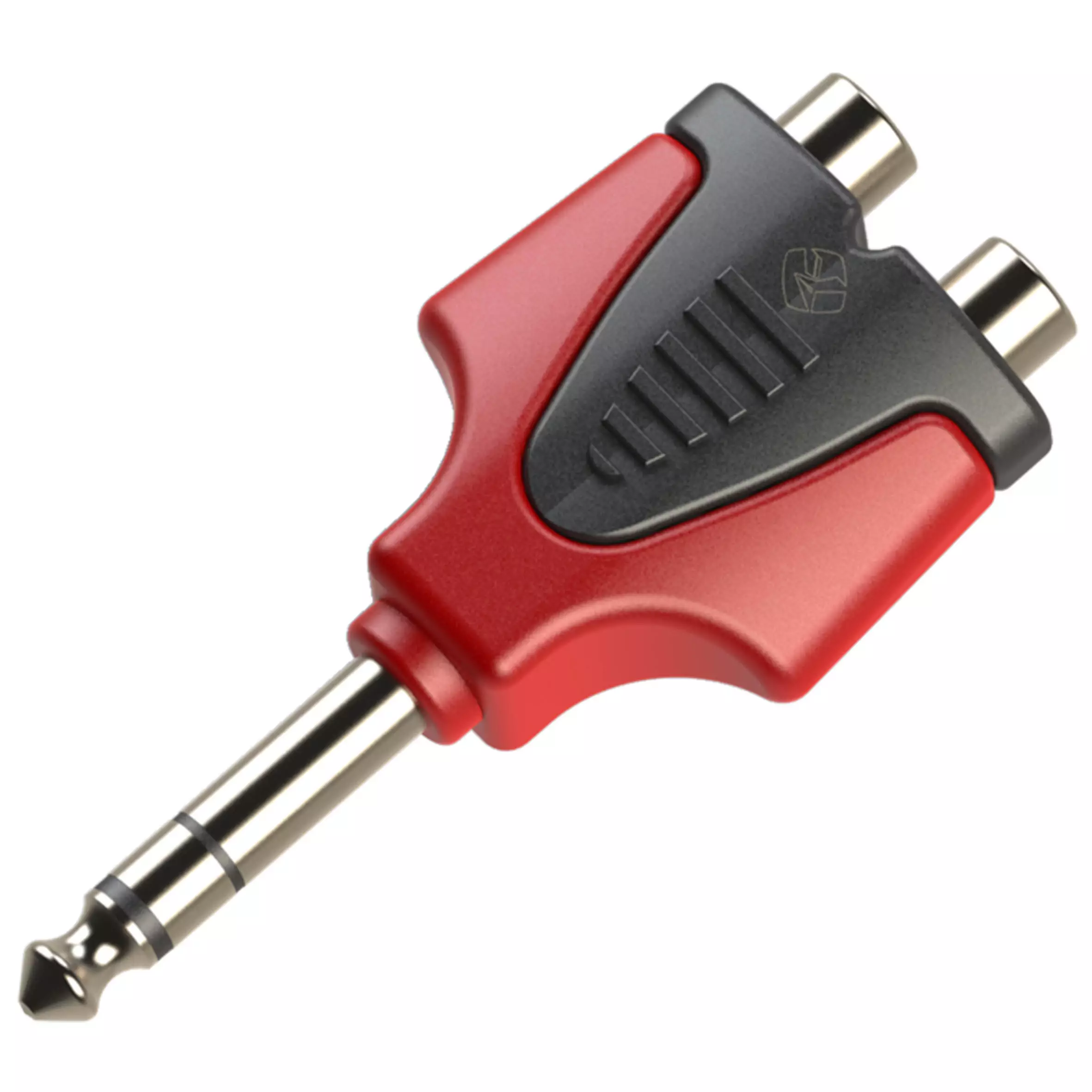 Roxtone Adaptor 6.3MM Stereo MALE 2X RCA Female
