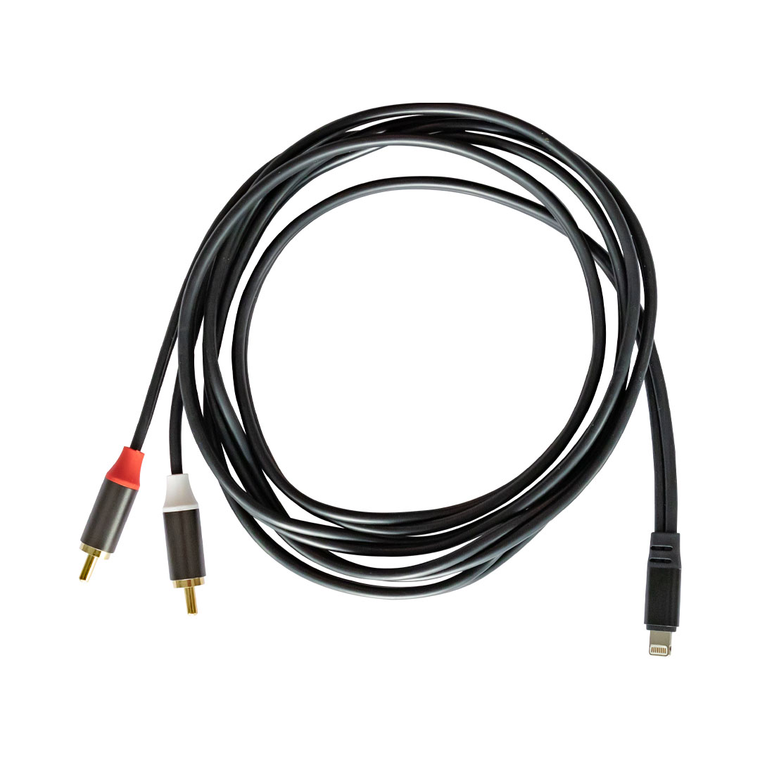 RUBIQUBE PDRC lightning to dual RCA 1.8m