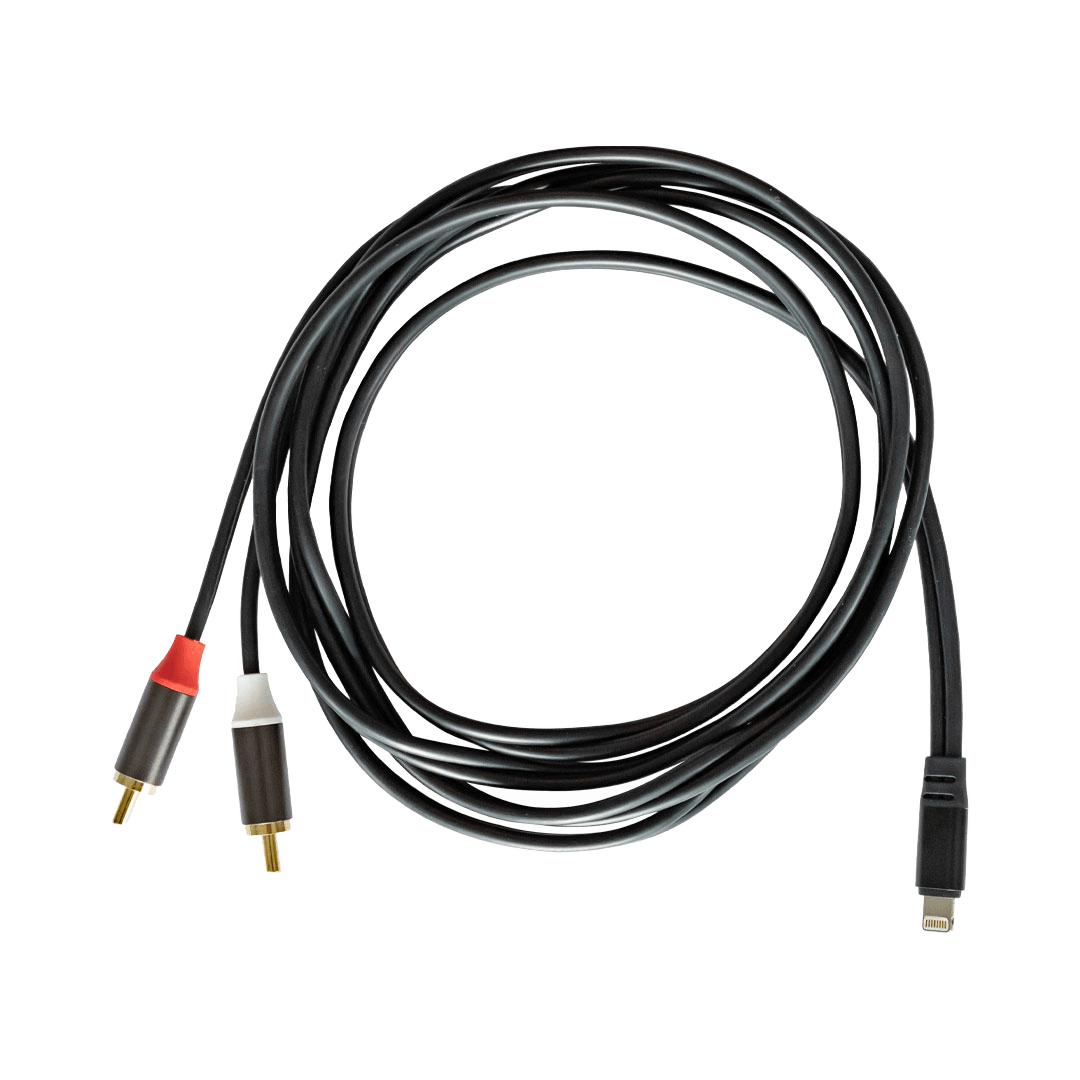 RUBIQUBE PDRC lightning to dual RCA 1.8m