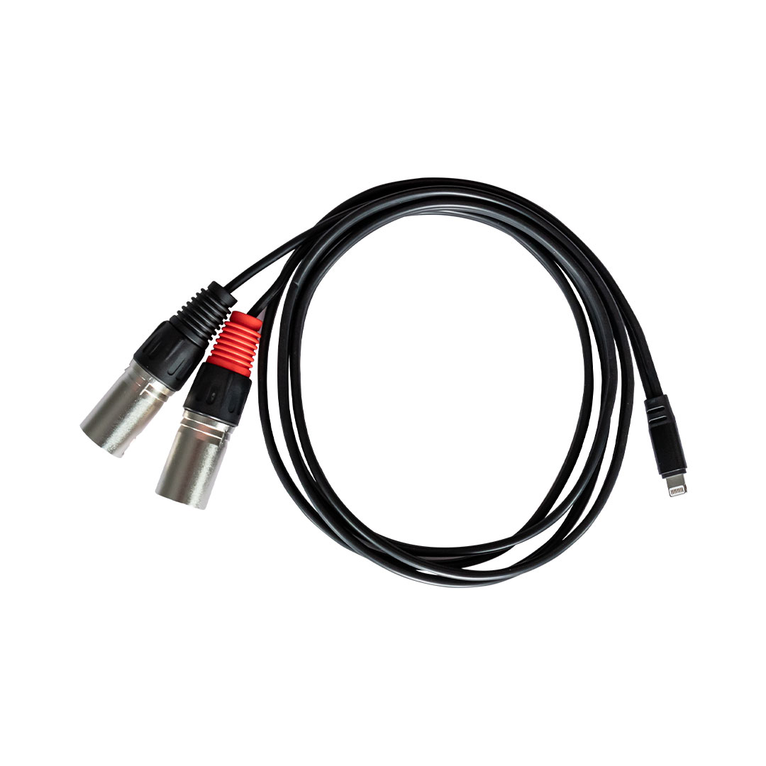 RUBIQUBE PDXL lightning to dual XLR 1.8m black