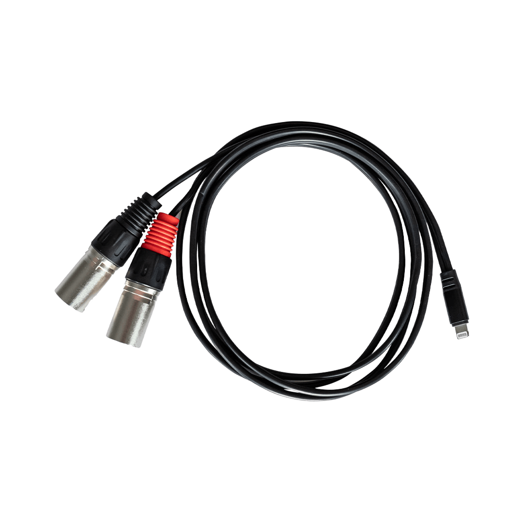 RUBIQUBE PDXL lightning to dual XLR 1.8m black