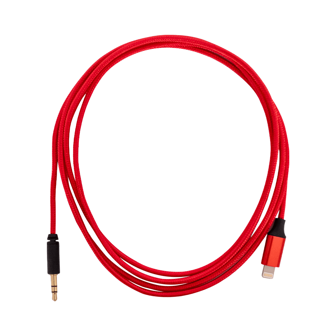 rubiQube PMIJR lightning to minijack red 1.8m