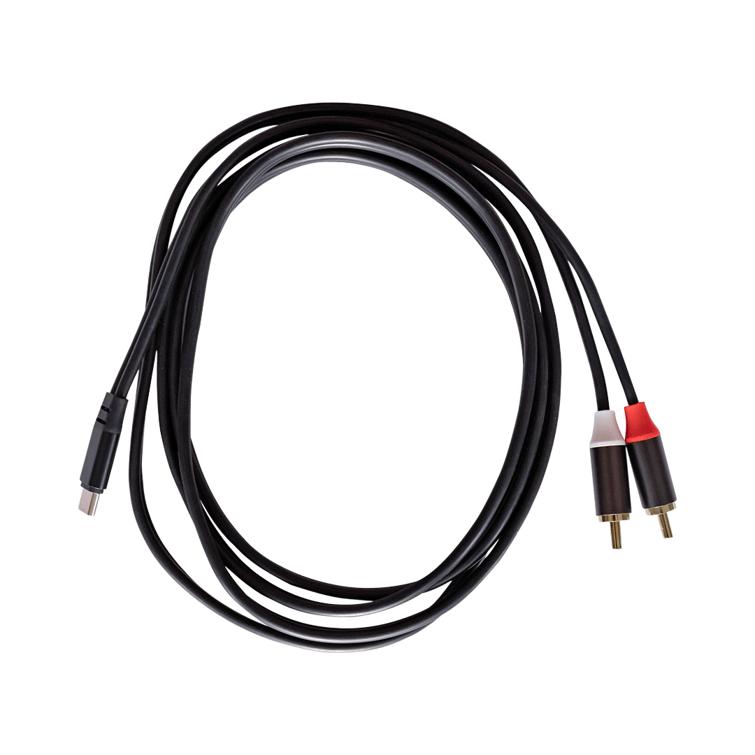 rubiQube CDRC Type C to dual RCA 1.8m