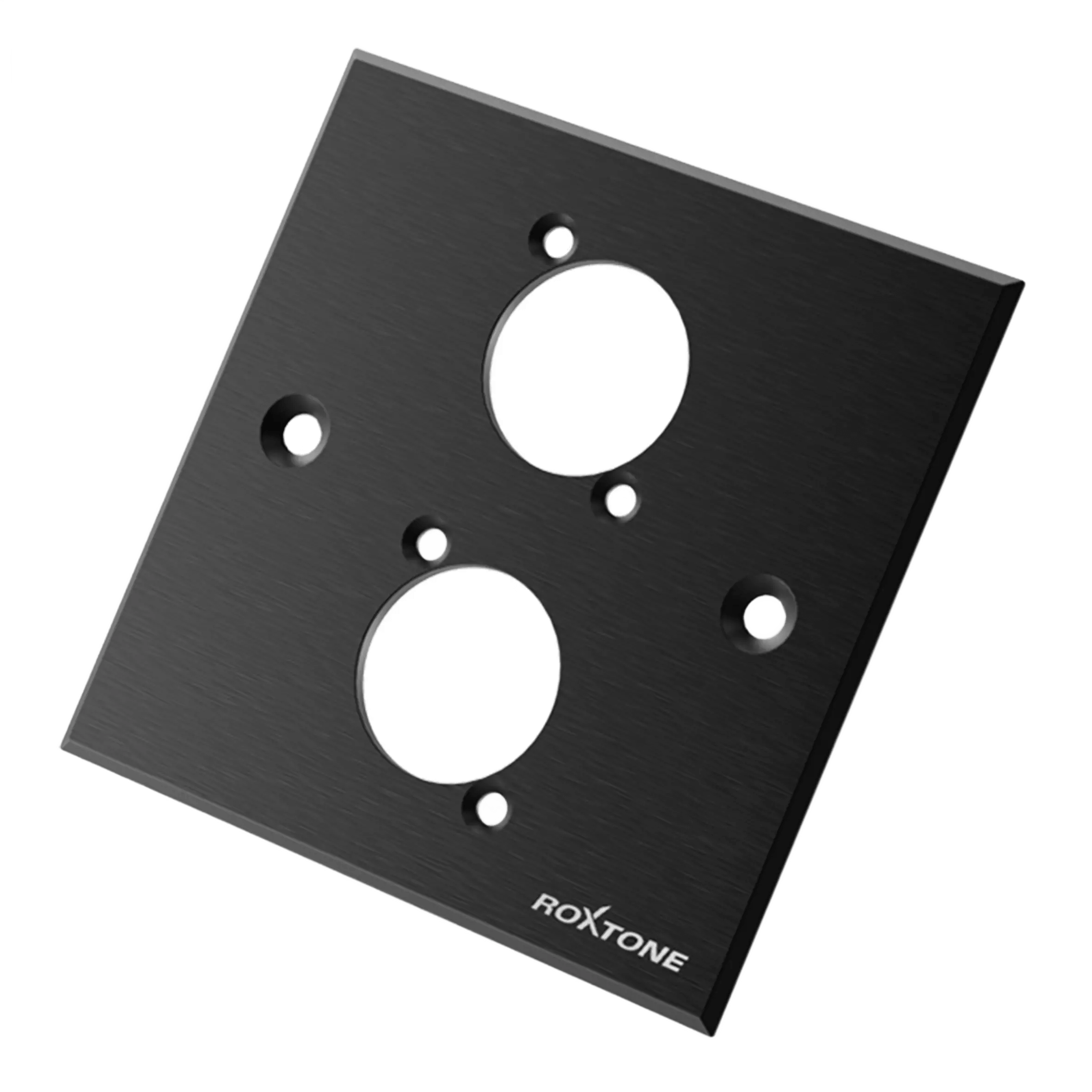 Roxtone Wallplate 2X Insert Black