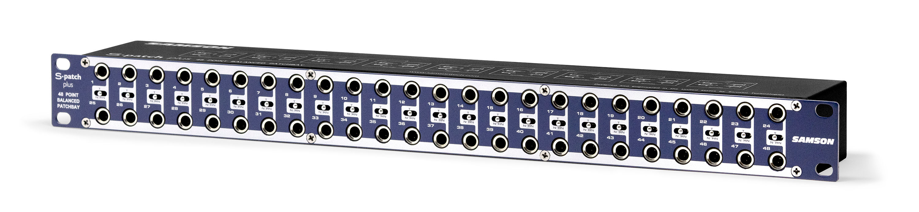 Samson S Patch+ Balanced Patch Bay