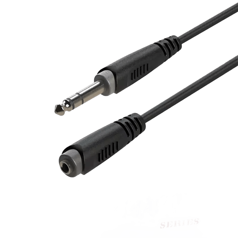 Roxtone Smart Series Signal LEAD 6.3MM Stereo MALE 6.3MM Stereo Female 3M