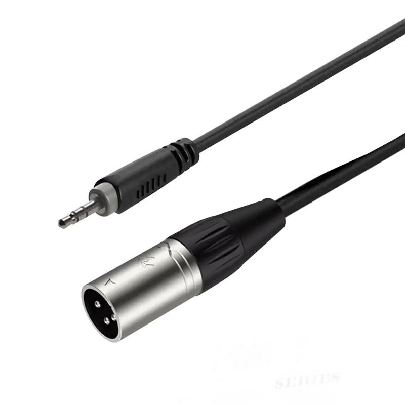 Roxtone Smart Series Signal LEAD 3.5MM Stero MALE XLR MALE 3M