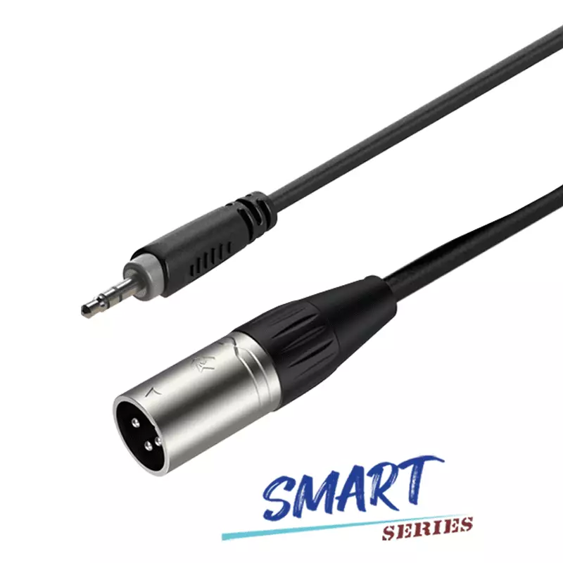 Roxtone Smart Series Signal LEAD 3.5MM Stero MALE XLR MALE 3M