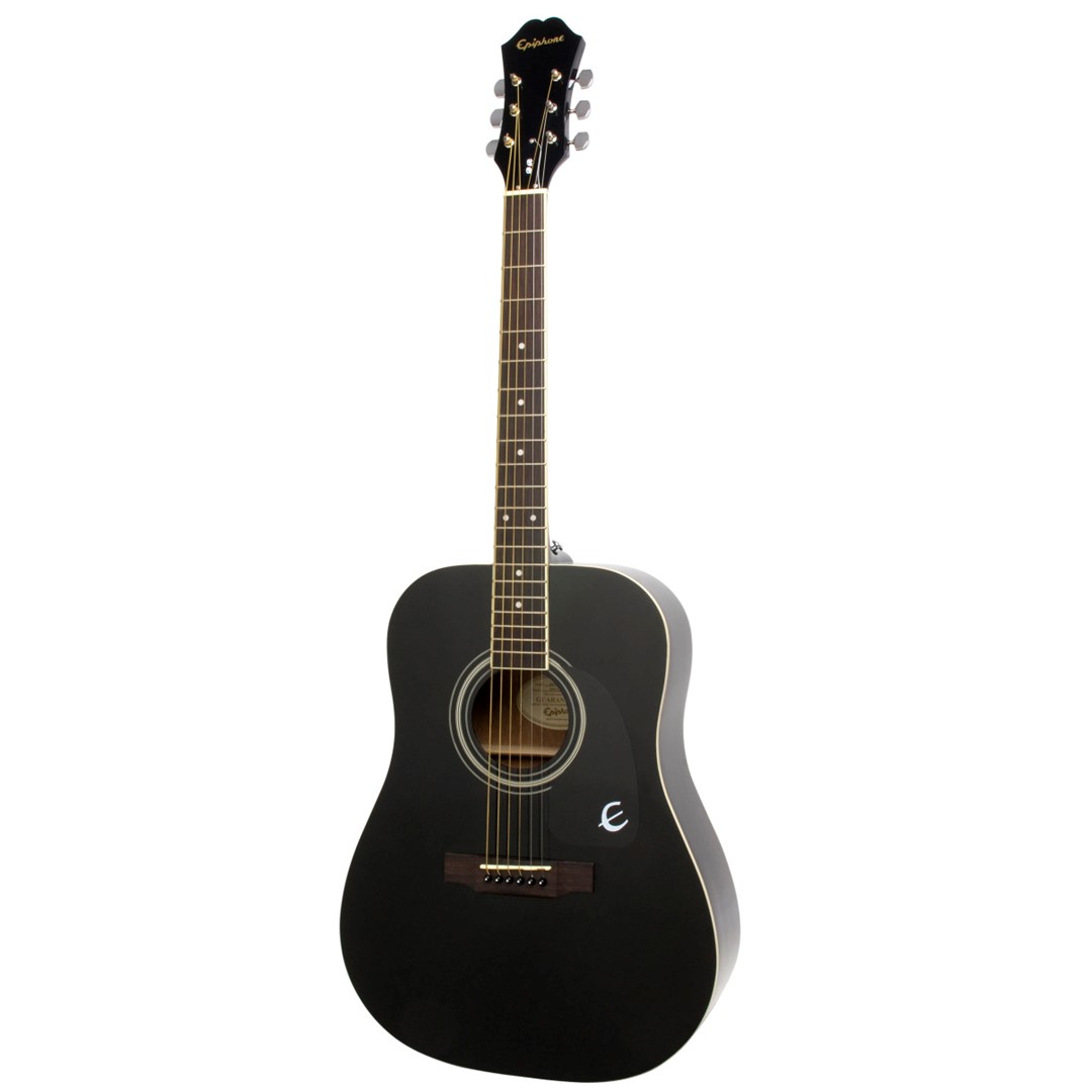 Epiphone EA10-EB Songmaker DR-100 Ebony Acoustic Guitar