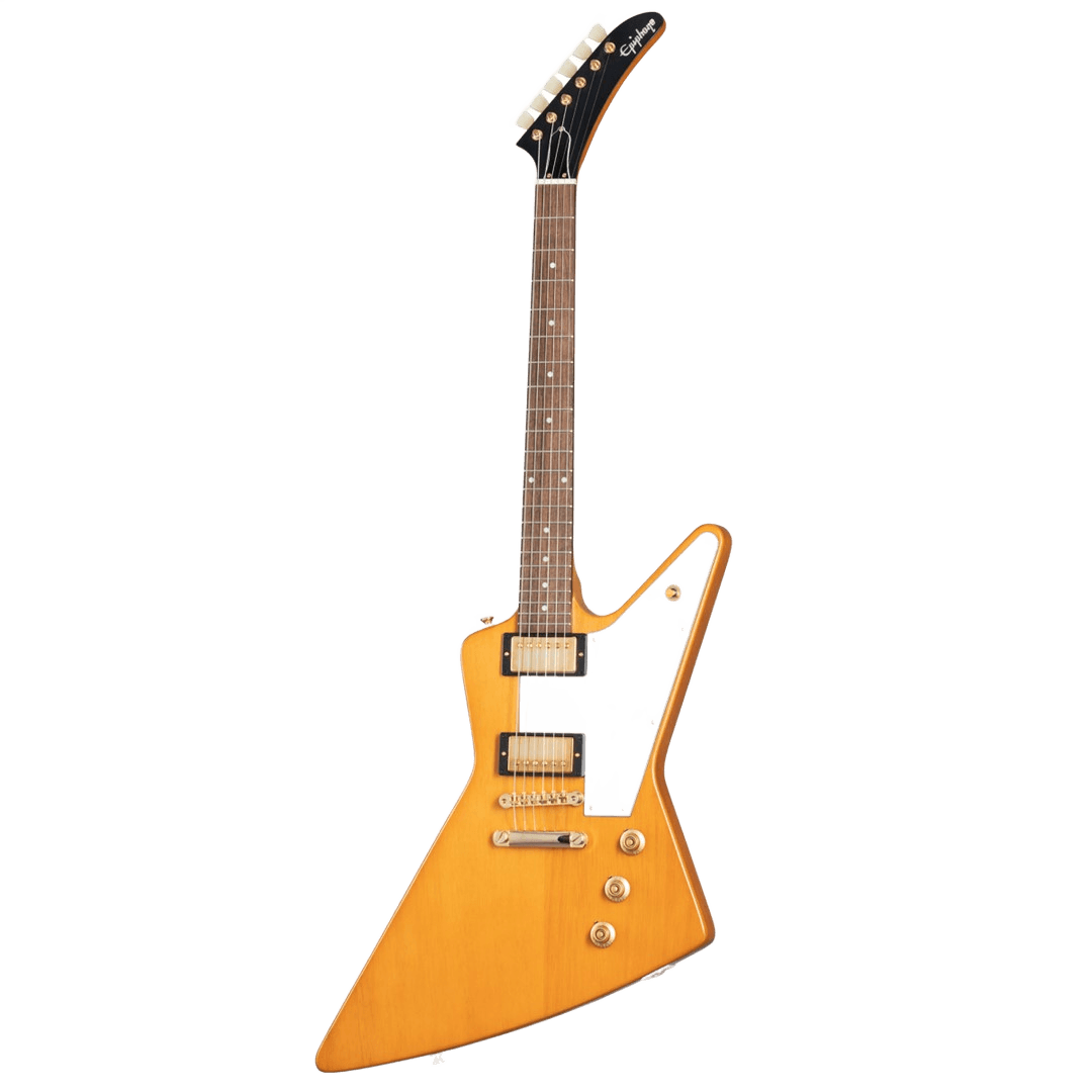 Igckexw-ANA1958 Korina Explorer AGED Natural+ Hardcase