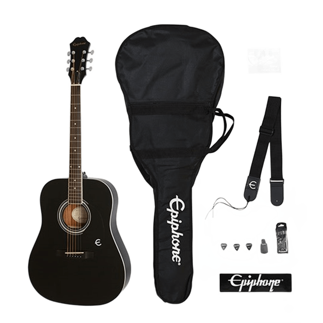 Epiphone PPAG-EAFT-EB FT-100 Player PACK Ebony
