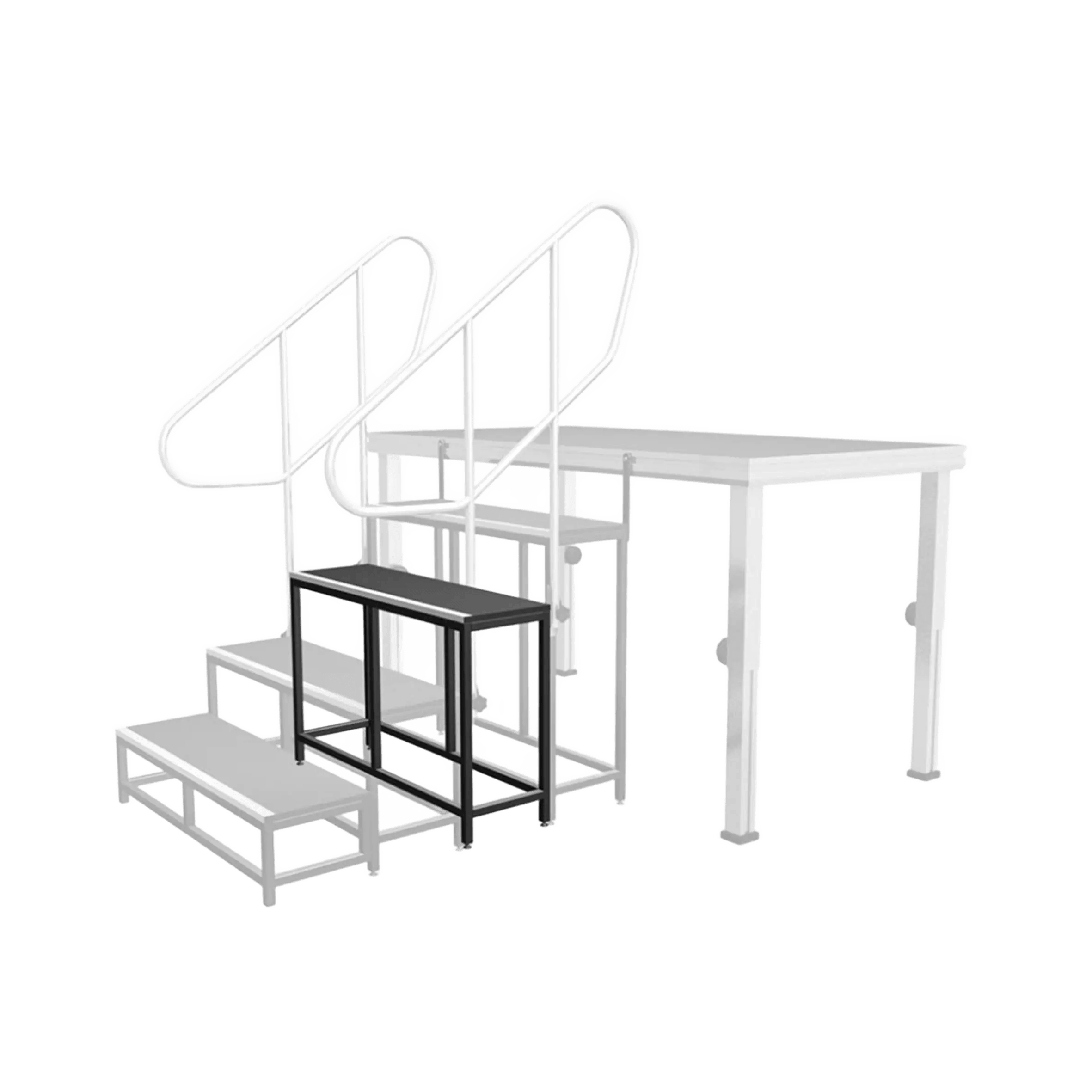 Alustage Fixed Stage Stairs 600MM