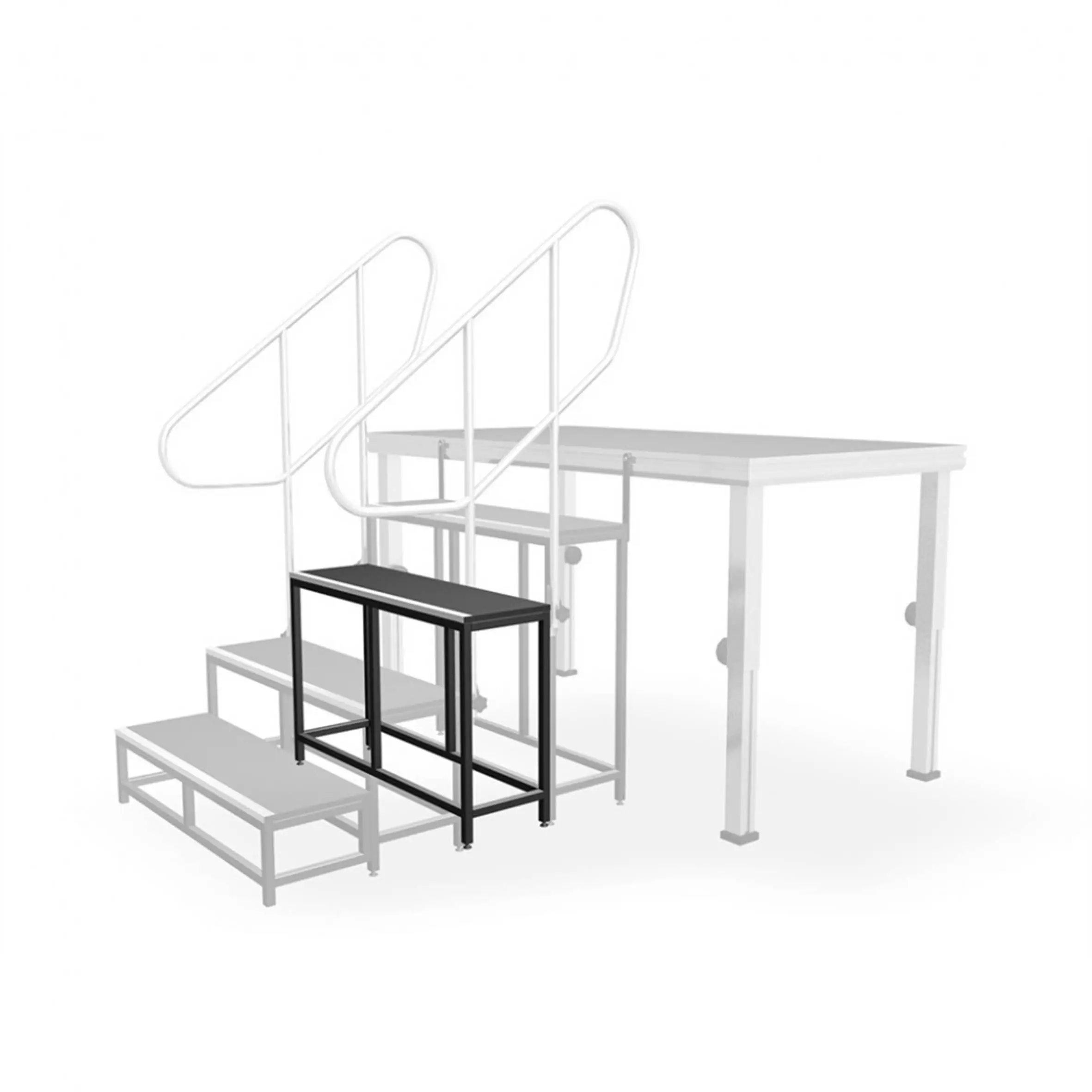 Alustage Fixed Stage Stairs 600MM
