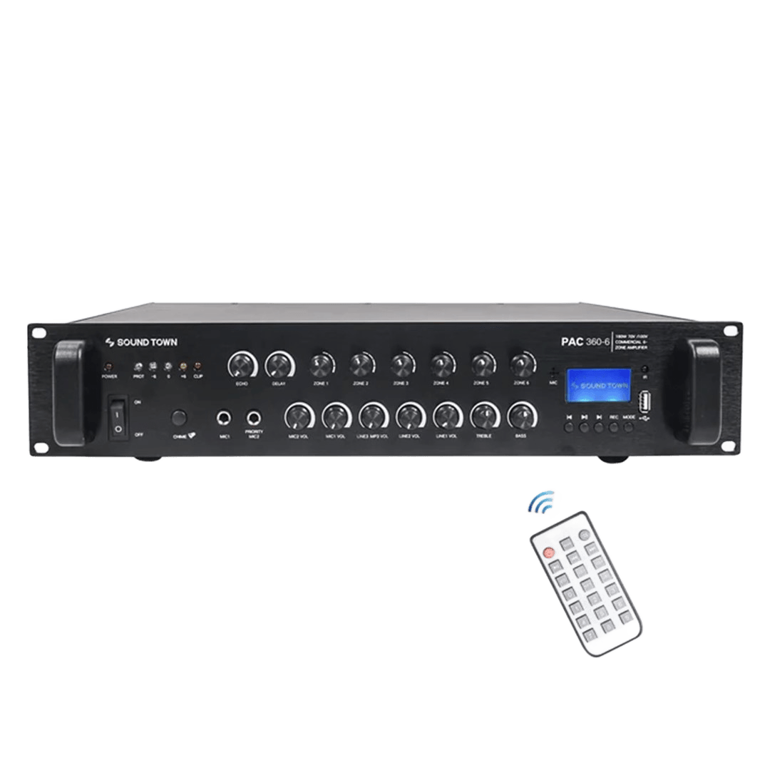 Sound Town PAC360-6 360W 6-zone Amplifier