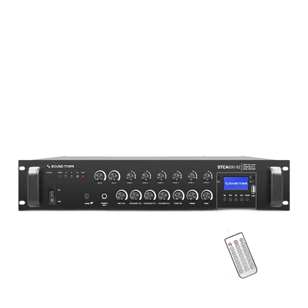 Sound Town STCA600-6Z 600W 6-zone Amplifier