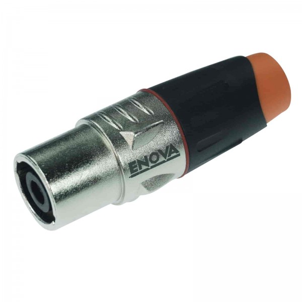 SP24MN – Loudspeaker connection 4-pin, metal housing male
