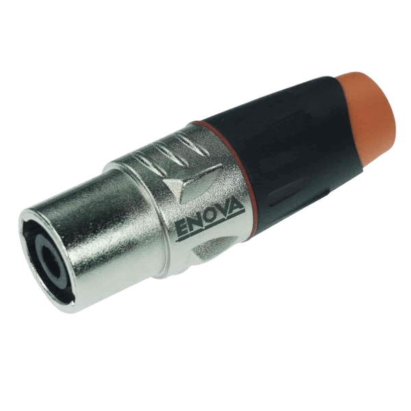 SP24MN – Loudspeaker connection 4-pin, metal housing male