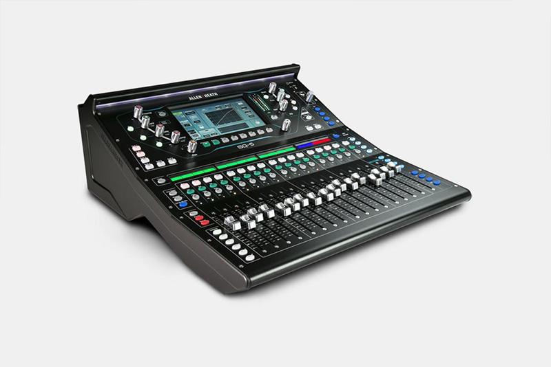 Allen & Heath SQ 5 16 local, expand to 48 inputs, 12 mix outputs