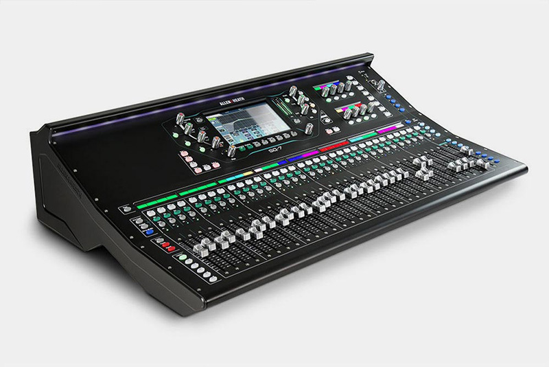 Allen & Heath SQ 7 32 local, expand to 48 inputs, 16 mix outputs