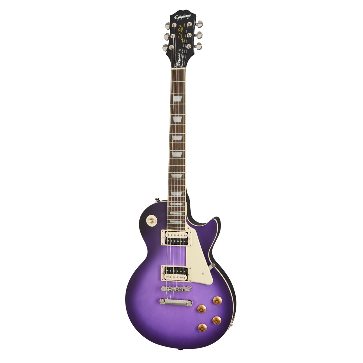 Epiphone Enlpcw-VP LES PAUL Classic WORN, WORN Purple