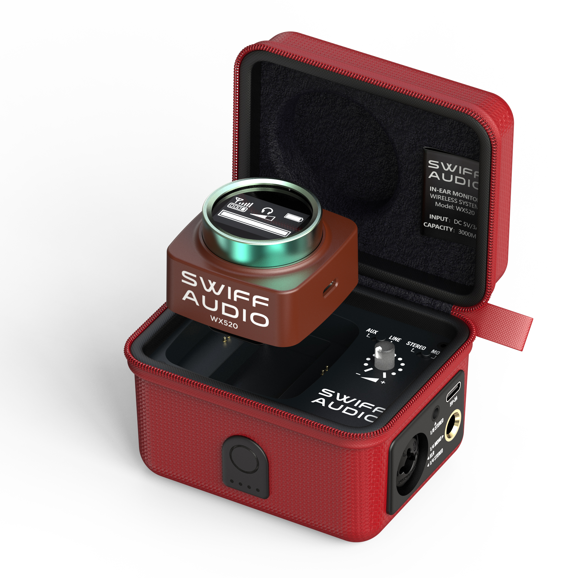 Swiff Audio WX-520-RED Wireless IN-EAR Monitor System