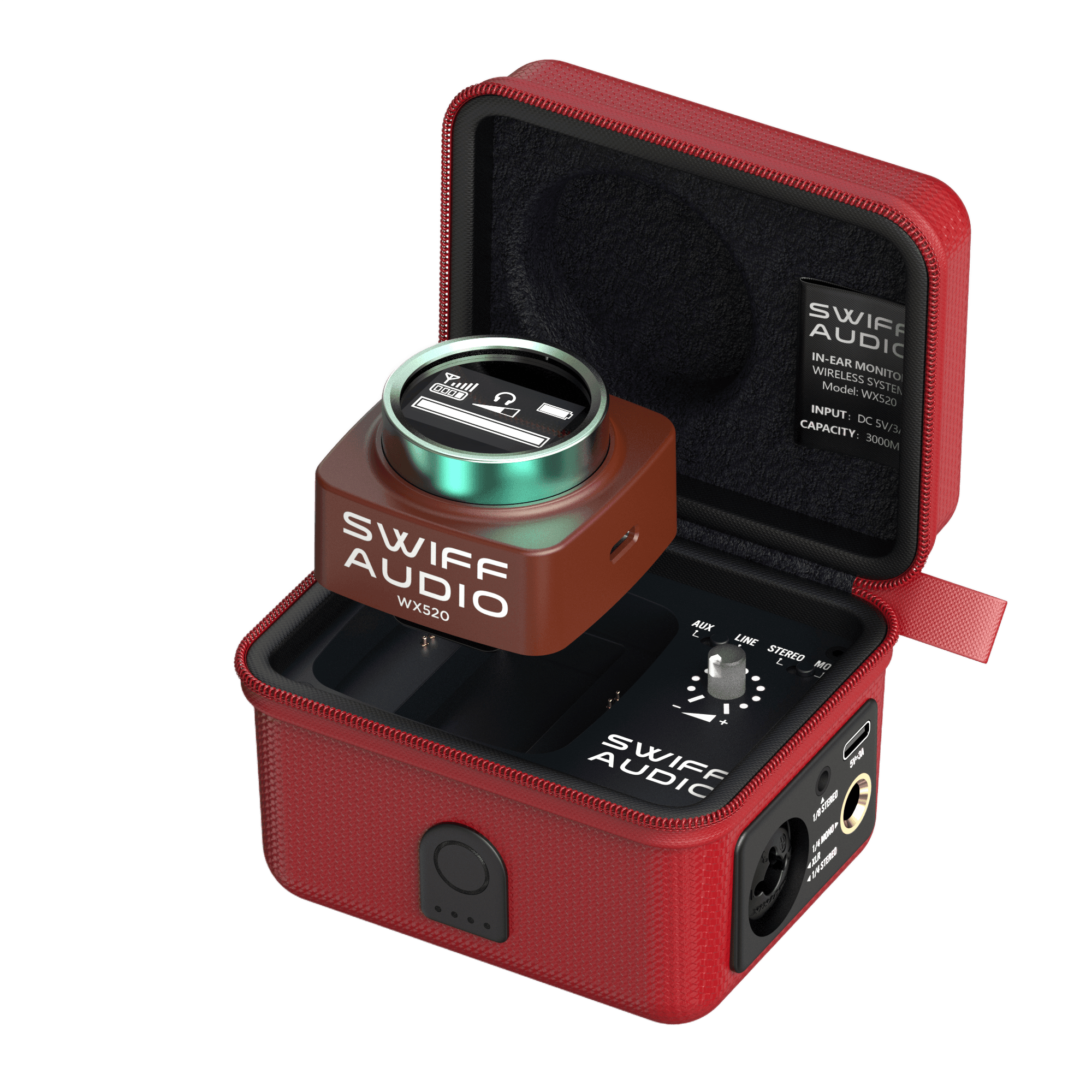 Swiff Audio WX-520-RED Wireless IN-EAR Monitor System