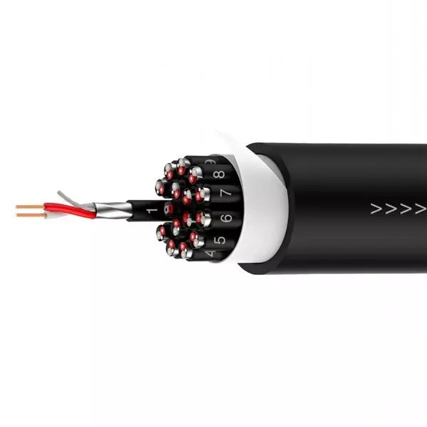 Roxtone Multicore Cable 16CORE Black 50M