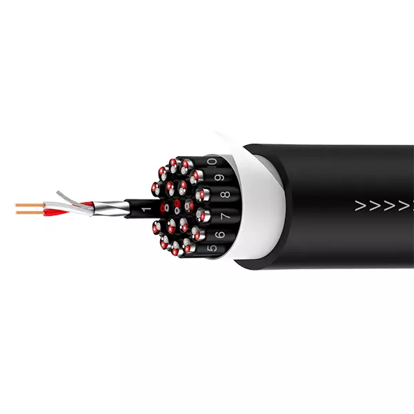 Roxtone Multicore Cable 20CORE Black 50M