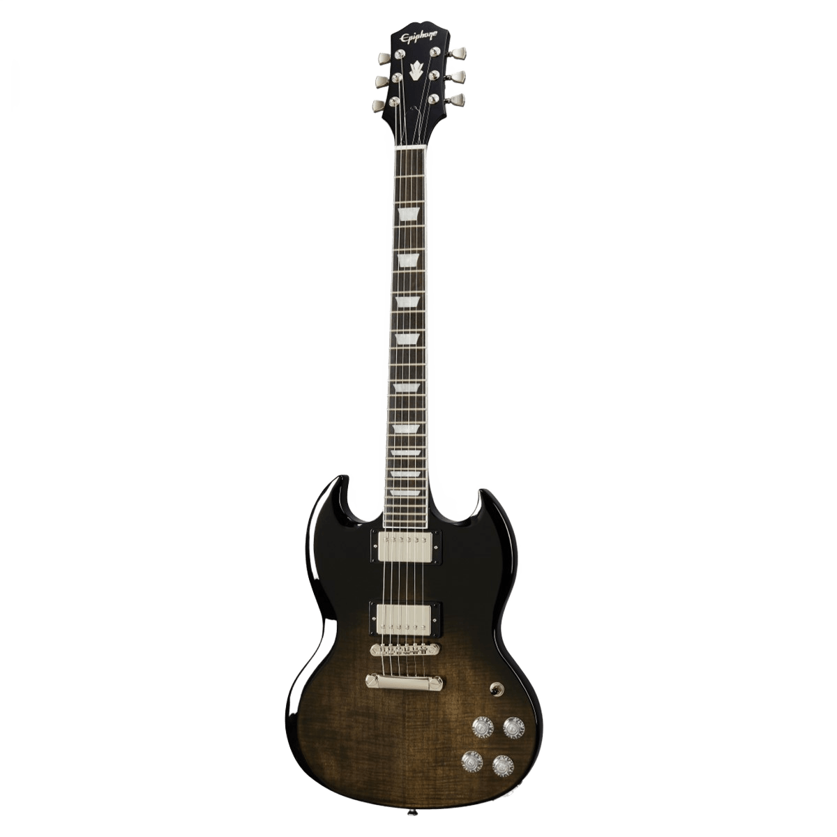 Epiphone Eismf-TBF SG Modern Figured Trans Black FADE