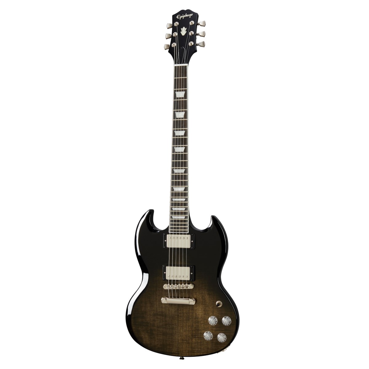 Epiphone Eismf-TBF SG Modern Figured Trans Black FADE