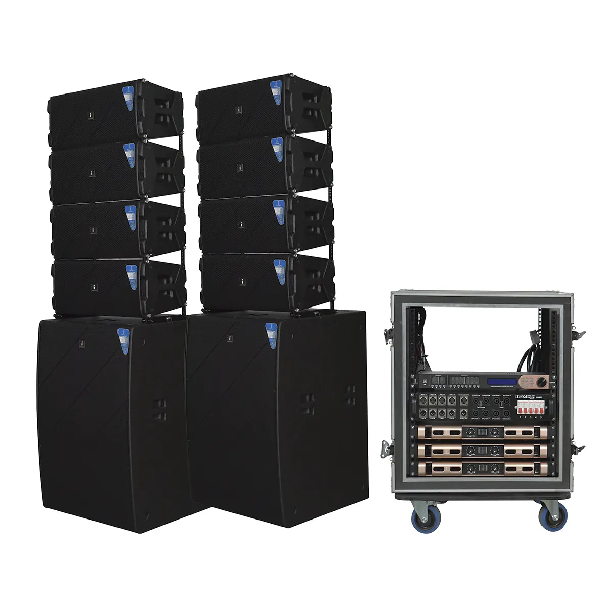 8x LA2210 2x 2218 Line Arrray Combo