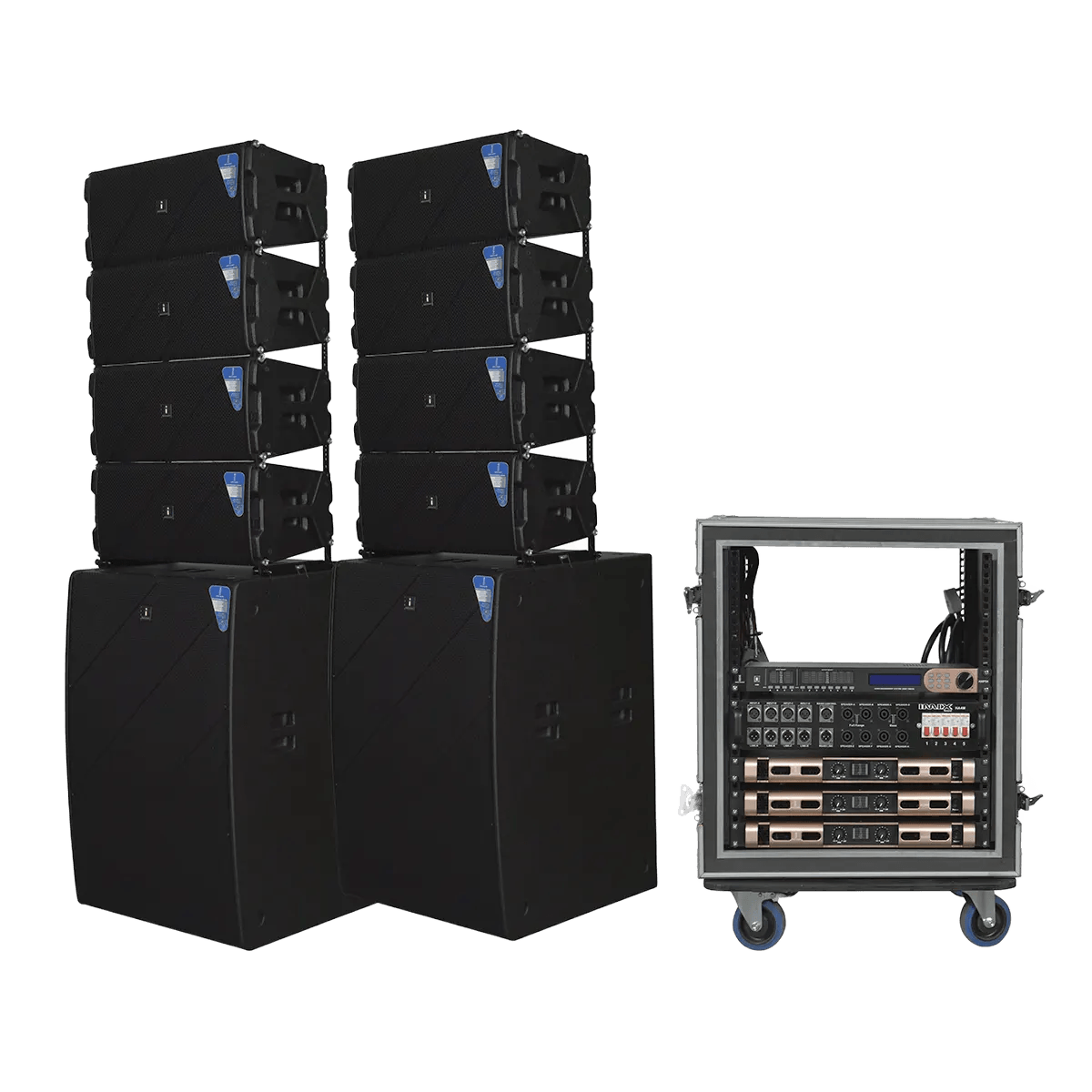 8x LA2210 2x 2218 Line Arrray Combo