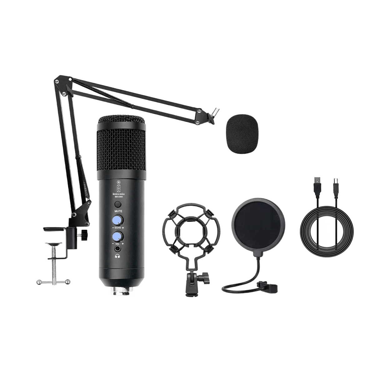 BM-U800 USB Condenser Microphone SET