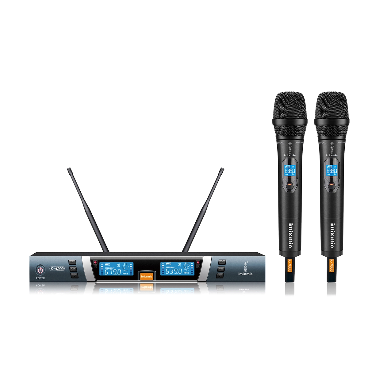 K-7000 UHF DUAL Wireless Microphone