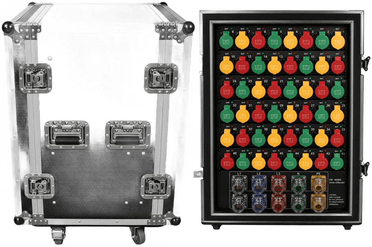 48-Way Power Distribution Flight Case